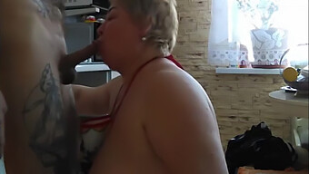 Blowjob And Fucking With A Beautiful Fat Woman