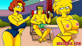 Lussuria Lesbica Nei Caraibi - The Simpsons Comics