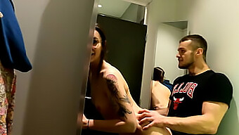 Polish Couple Gets Fucked In A Fitting Room