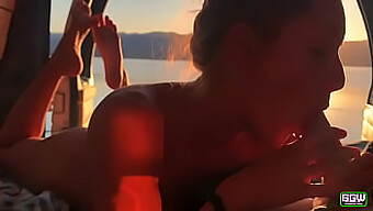 Ejaculare Pe Drum: Un Orgasm Pov Într-Un Campervan