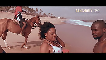 Full Hd-Video Av Bangnolly Africas Naturlige Orgie På Stranden