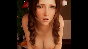 Le Cadeau De Noël De La Milf Aerith Pour Vous