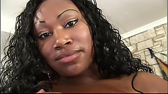 Big Black Cock Creampies A Beautiful Ebony Woman'S Big Tits