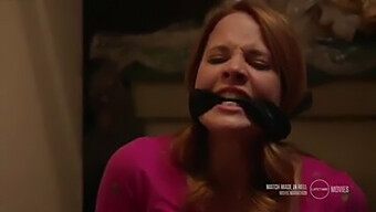 La Bellezza Americana Katie Leclerc Imbavagliata E Feticizzata In Bridge'S Revenge