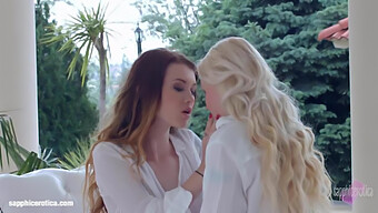 Misha Cross And Lola Tay'S Lesbian Encounter In The Windy Weather