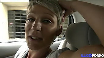 Small Tit Slut Soizic Gets Pounded In The Car