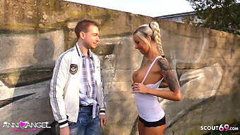 German Beauty Anni Angel Introduces Boy To The Pleasures Of Sex