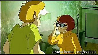 Velma, O Fată De Desene Animate, Se Bucură De Plăcerea Anală În Videoclipul Scooby Doo Hentai