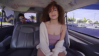 18yo Latina Teen Mariah Banks Rides A Big Dick Like A Champ In A Van