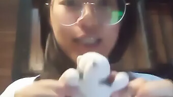 18-Year-Old Asian Girl Enjoys Solo Playtime In Her Home