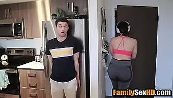 Sisters Getting Fucked By Their Brother In Quarantine