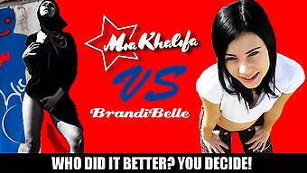 Mia Khalifa Vs. Brandi Belle In A Tit-Fucking Showdown