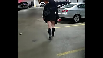 Exhibitionist Milf Flashes In Public