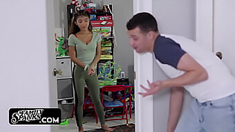 Asian Stepsister Gets Naked And Gets Fucked By Johnny The Kid