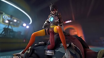 Tonton Tracer Dan Roadhog Dalam Video Porno Animasi Dan Suara Ini