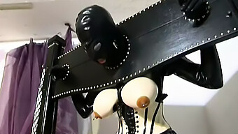 Latex-Clad Wife Takes On Her Dominant Husband In Bdsm Session