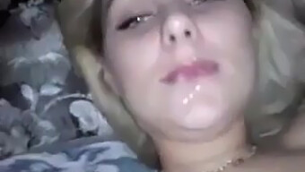 Blond Manželka Zažíva Intenzívny Creampie A Zvádzanie