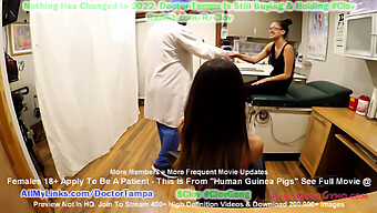 Big Tits Sister Aria Nicole Experiences Her First Gynecology Exam